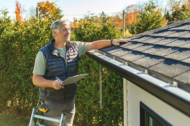 Professional Roofing technician working in Walnut Bottom, PA